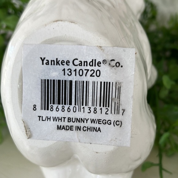NIB - Yankee Candle Bunny and Egg Tea Light Holder #1310720 - Picture 7 of 7